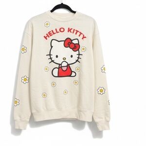 Sanrio by Bioworld Hello Kitty Cream Sweatshirt